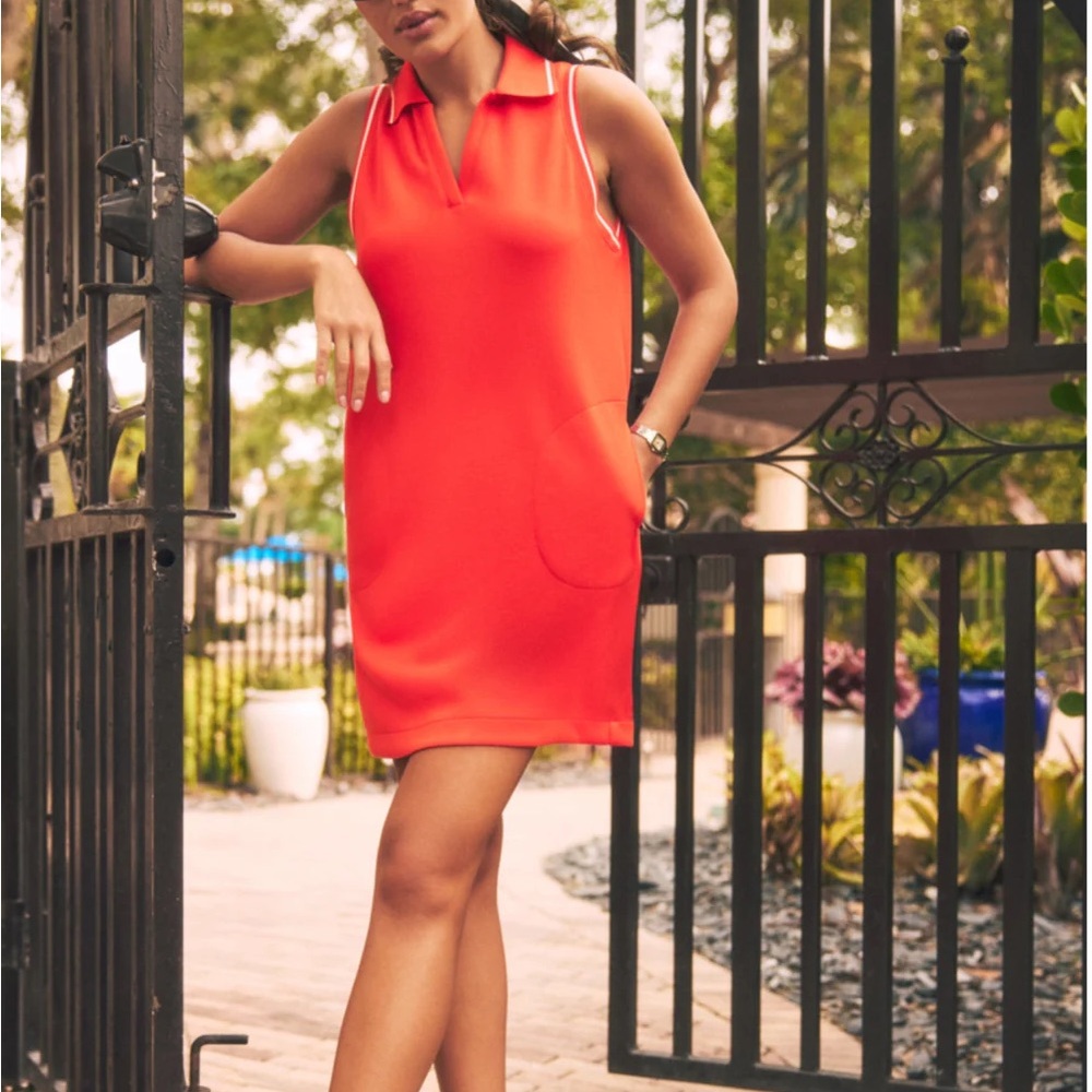 BRAND NEW ❤️ SPANX Red Mini Dress - Picture 4 of 6